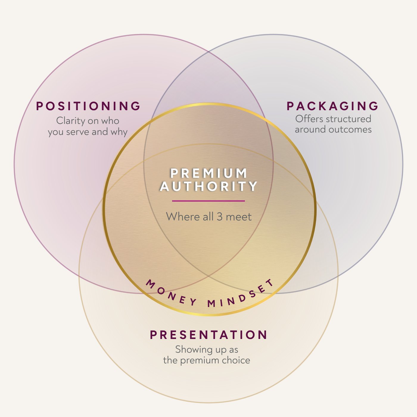 Premium Authority Framework: Positioning, Packaging, and Presentation overlap at Premium Authority